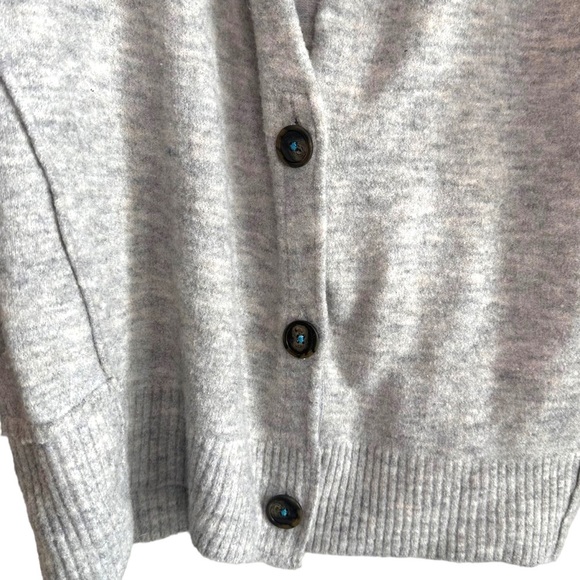 Free People Eucalyptus Heather Gray Cardigan Size Small - Picture 3 of 5